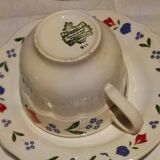 set of 6 Pagnossin ceramic tea cups and saucers from Treviso