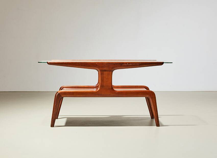 Gio Ponti Coffee Table for Domus Nova Italy 1950s