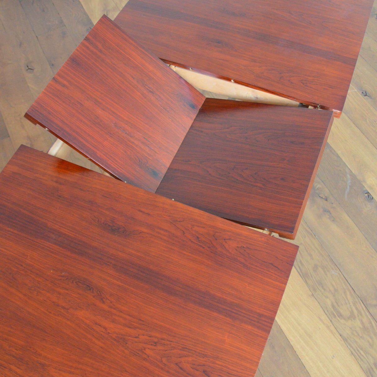 Dining table with rosewood extension 1960s