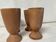 Set of 4 sandstone mug cups
