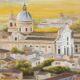 Oil painting Asís, Italy