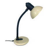 Lampe de bureau métal beige vintage