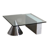 Lella and Massimo Vignelli Kono coffee table for Casigliani, Italy, circa 1984