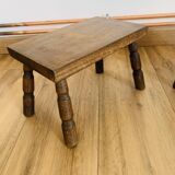 Pair of small rectangular stools