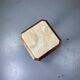 Wooden stool with marble top