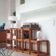 Modular shelf in solid pine 80s