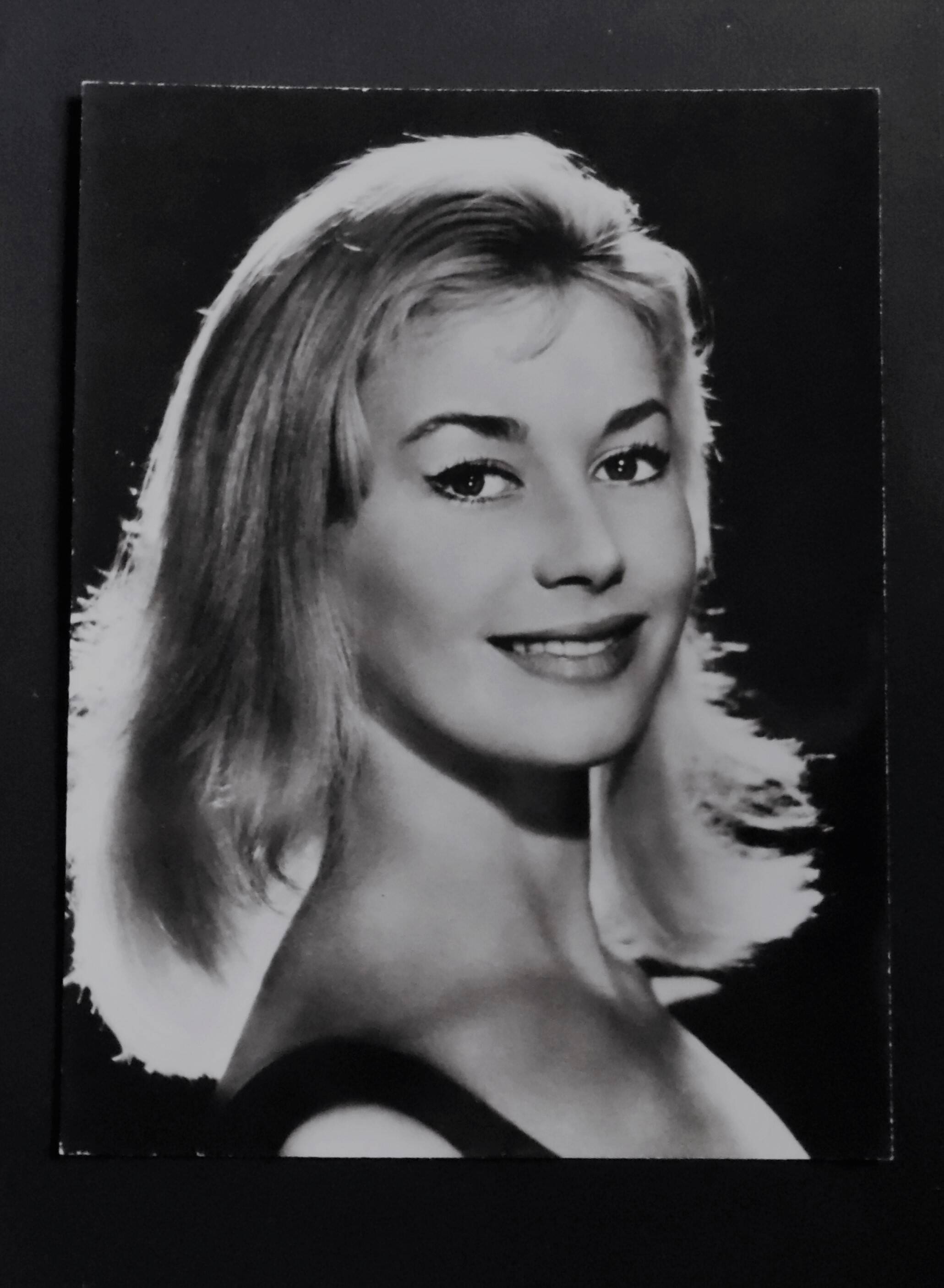 Original photograph of "Mireille Granelli" around 1960.