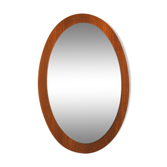 Oval scandinavian mirror - 57 x 37 cm