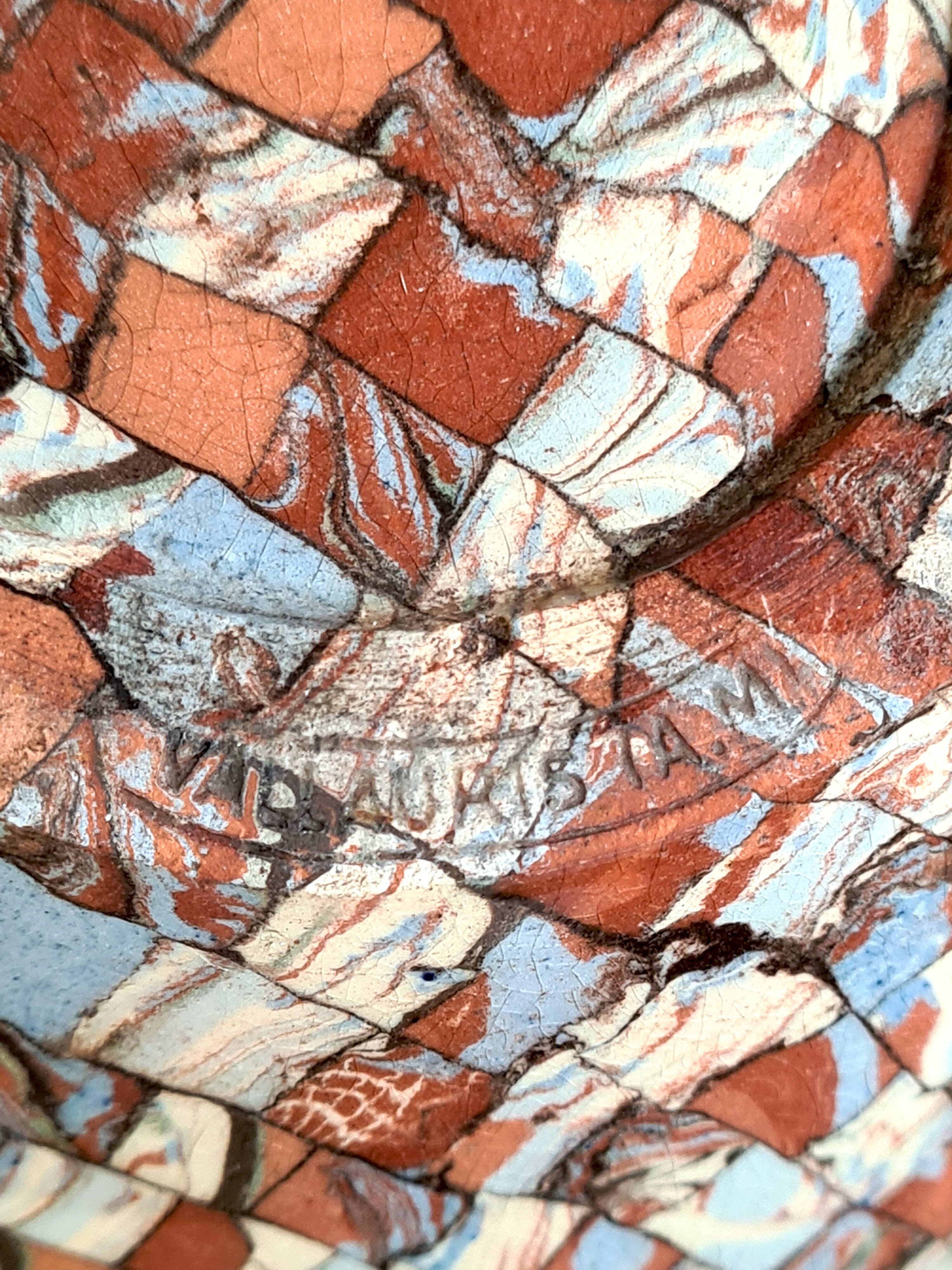 Vase en mosaïque Gerbino Vallauris – modèle 16 cm