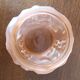 Art Deco pink glass paste ball vase
