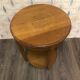 Small pedestal piece of light wooden sofa