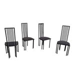 Postmodern Italy dining chairs 1980s