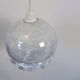 Pearlescent glass pendant light – Retro-contemporary style, unique light fixture