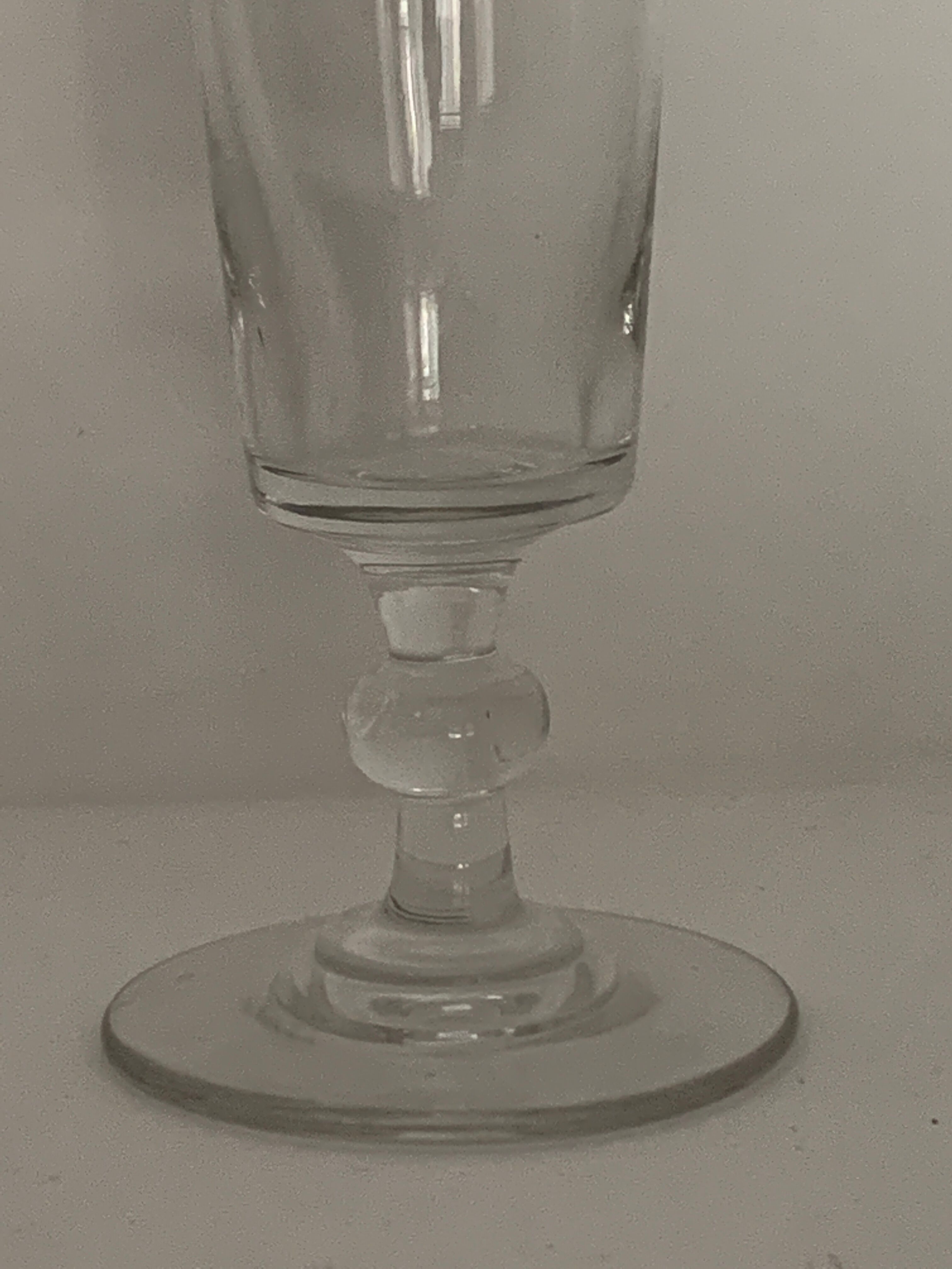 10 glass champagne flutes