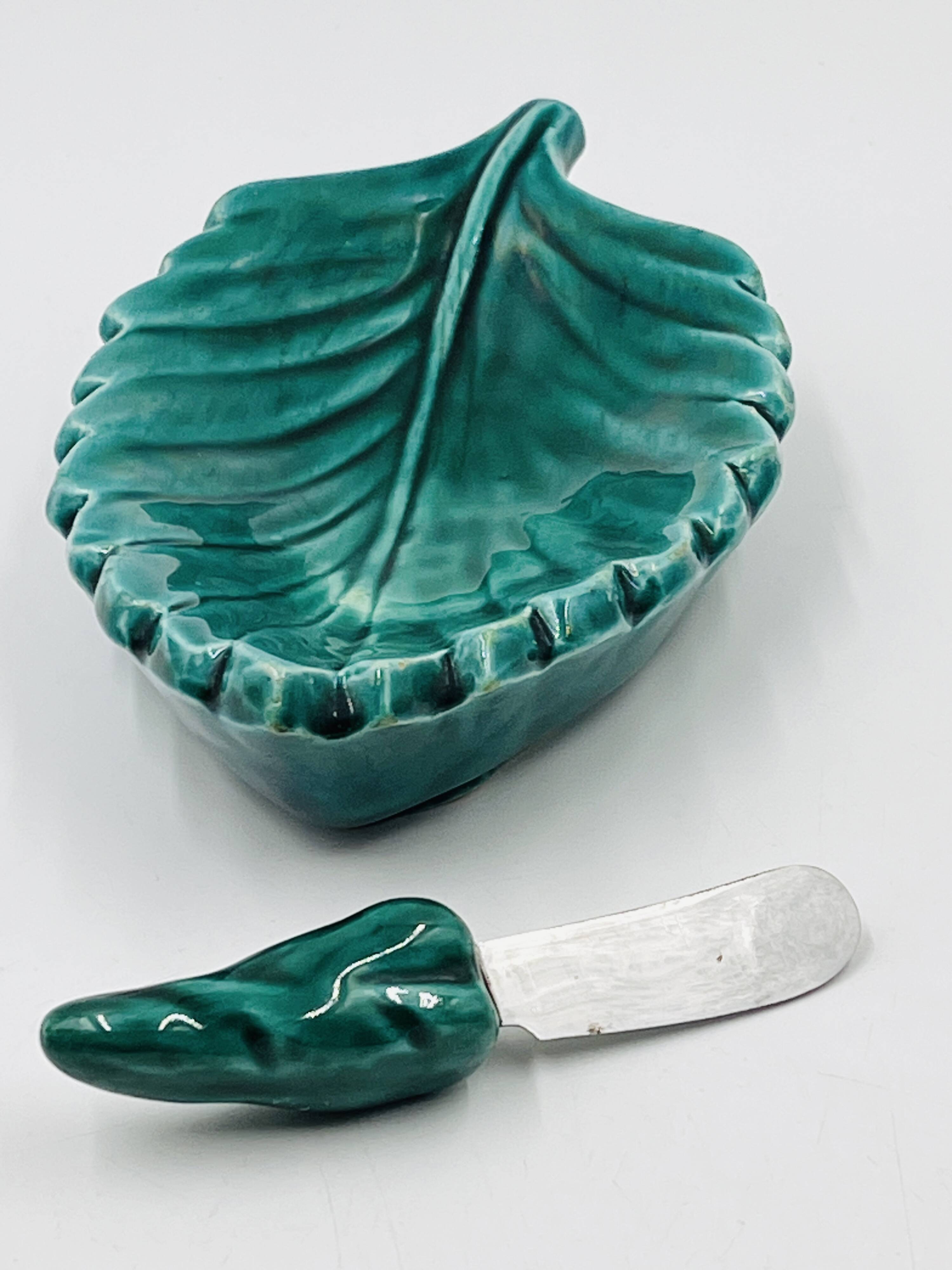Grandjean Butter Dish - Jourdan Vallauris
