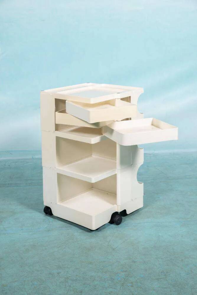 Space Age storage trolley by Joe Colombo from the 70s, Bobi trolley.