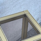 Modern vintage gold-plated console table