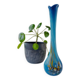 Meerkleurige soliflore vaas, vermoedelijk Frankrijk