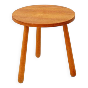 Table d'appoint vintage - bois pieds