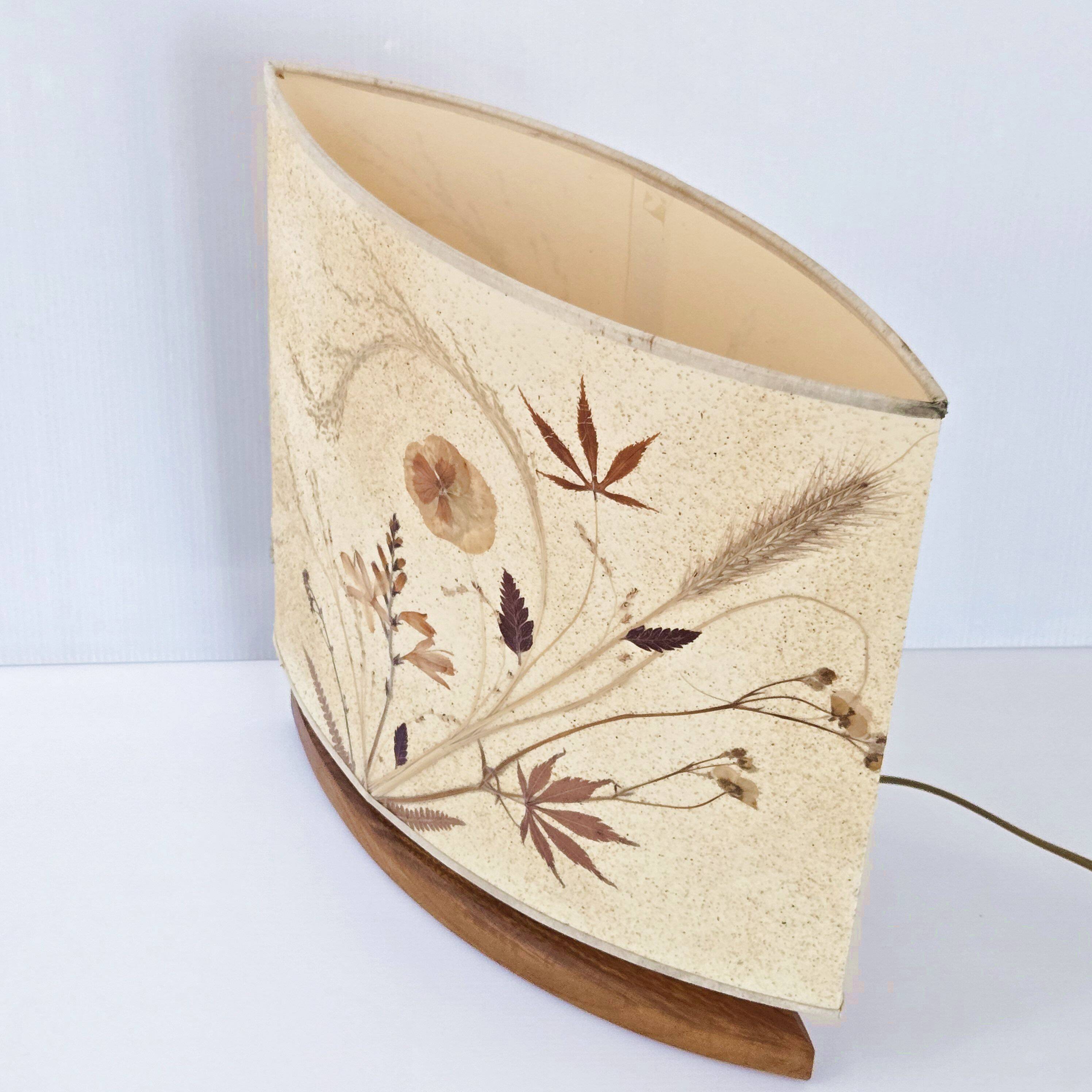 Vintage herbarium lamp 1970