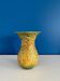 Vintage fat lava ceramic seafoam vase