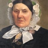 Framed portrait