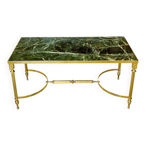 Table basse mid-century - marbre