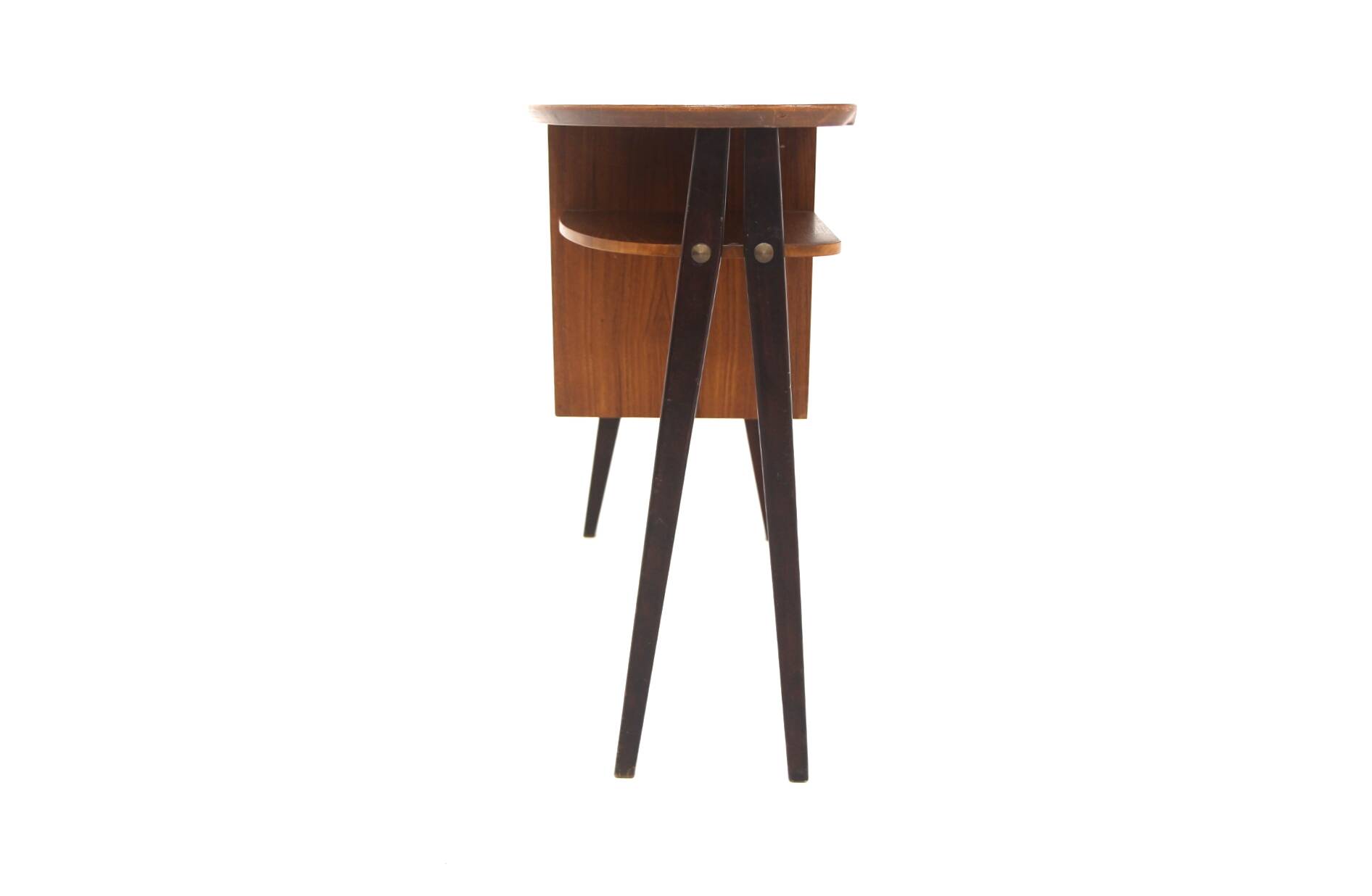 Scandinavian console in teak, Sweden, 1960