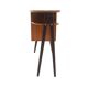 Scandinavian console in teak, Sweden, 1960