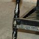 Vintage Anglo-Indian folding chair hand-painted.