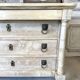Commode returned from Egypt, bleached around 1800.