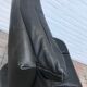 80s leather armchair
