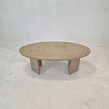 Italian coffee or side table in granite, 1980s