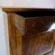 Secretary Empire Style Hand Polished Mahogany With Intarsia From 1820s