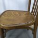Lot de 4 chaise de bistrot en bois vintage