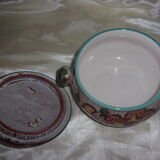 Small floral pattern soup