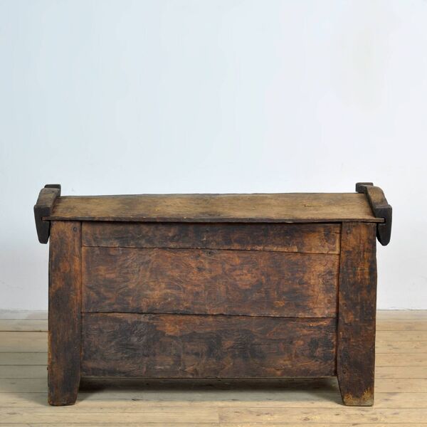 Coffre de berger ancien, vers 1850
