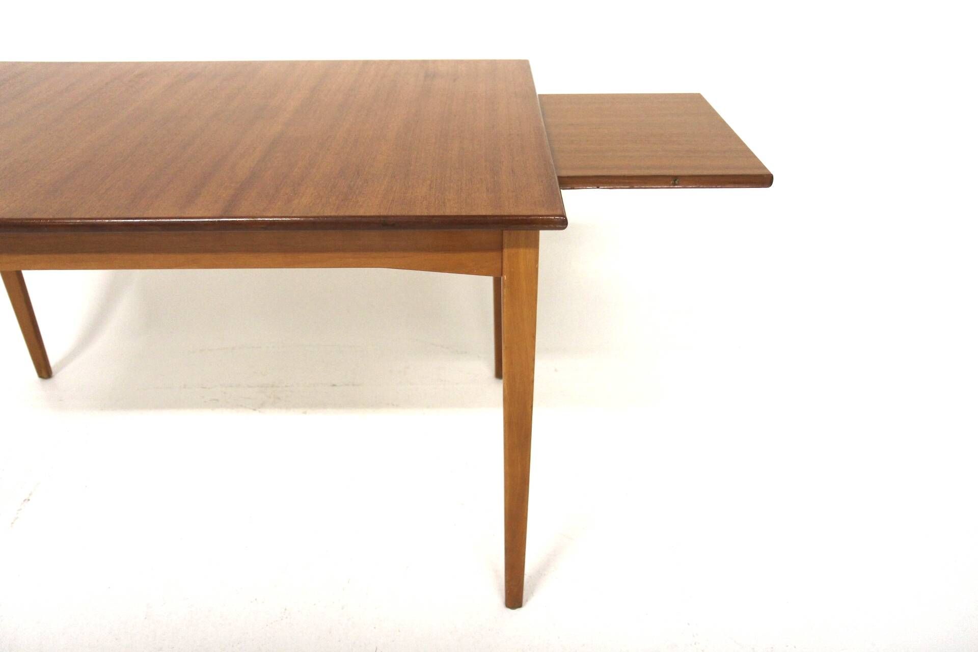 Scandinavian dining table "portfolio" in teak, Sweden, 1960
