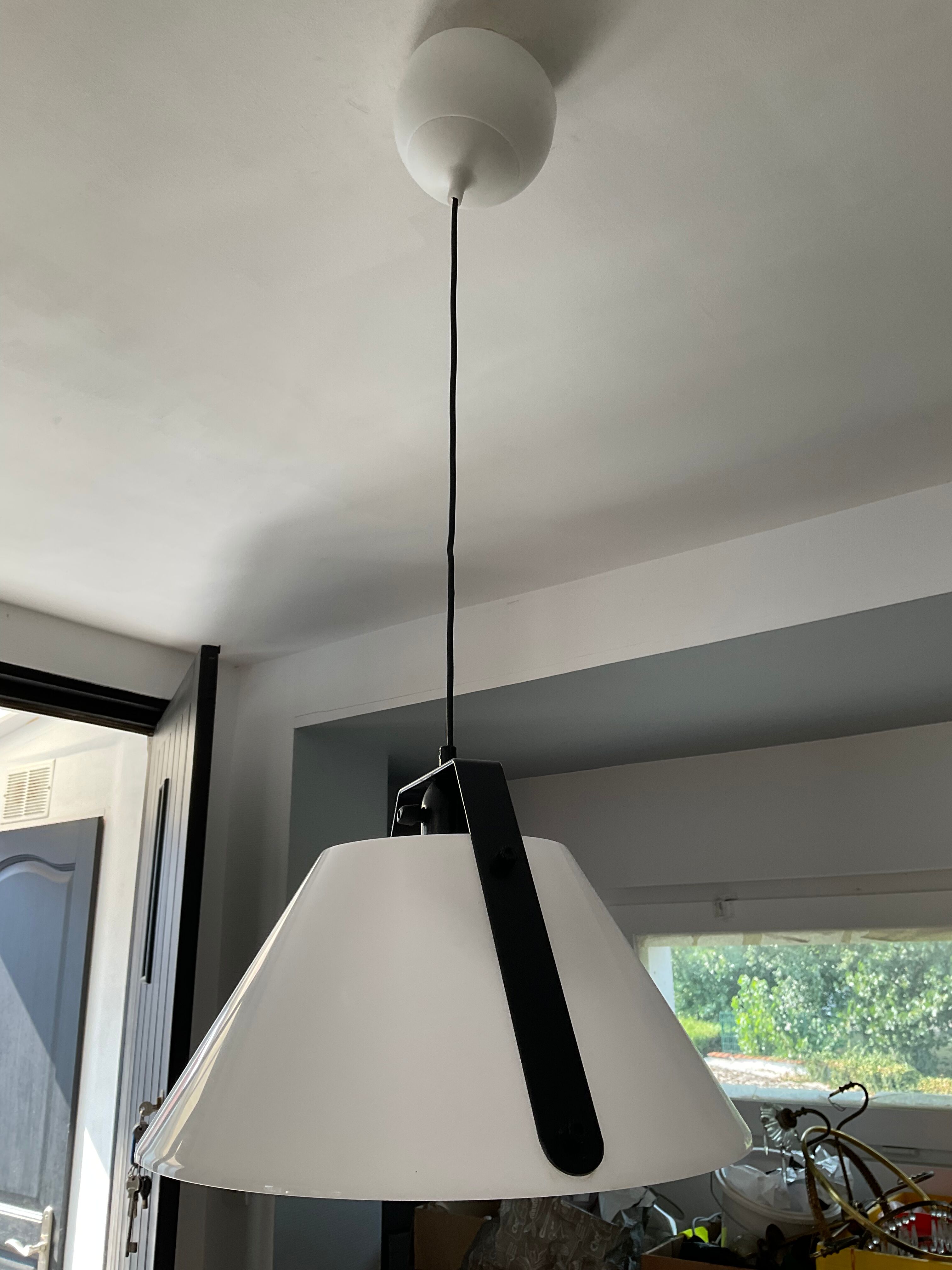 Vintage pendant lamp by metalarte 70s-80s