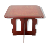 Vintage Burmese Lacquered Side Table