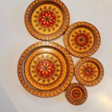 Plateaux en bois vintage