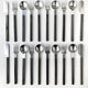 Air France Design CEI Raymond Loewy cutlery set, 20 pieces
