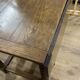 Solid wood farmhouse table with drop-leaves