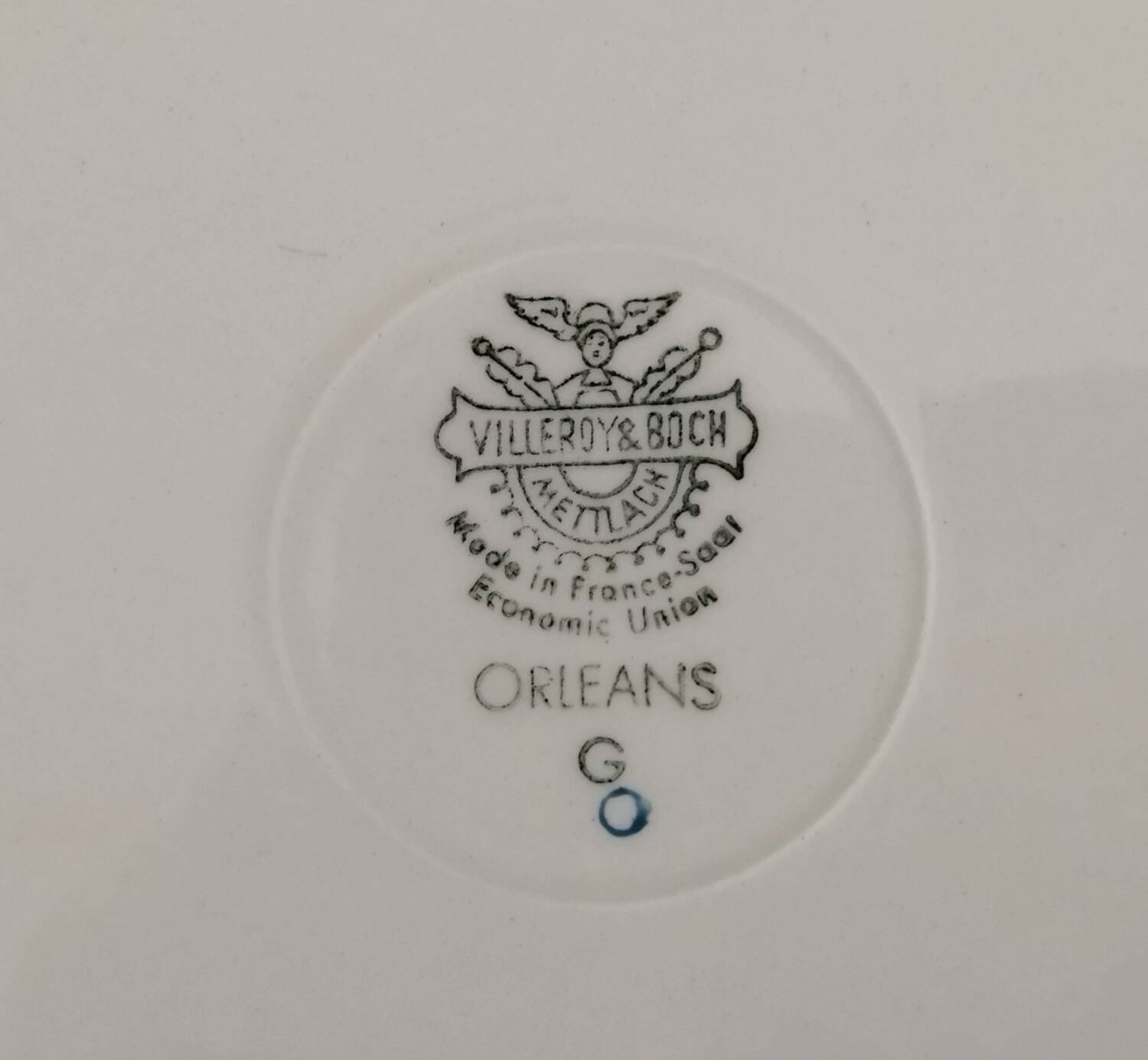 Villeroy & Boch Earthenware Dinner Plates Vintage Orléans Model