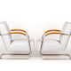 Tubular Steel Armchairs from Mücke-Melder 1930s, Set of Two