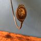 4 curtain tiebacks in art deco bronze brass