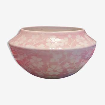 Cache-pot ceramique motif floral marque SIA
