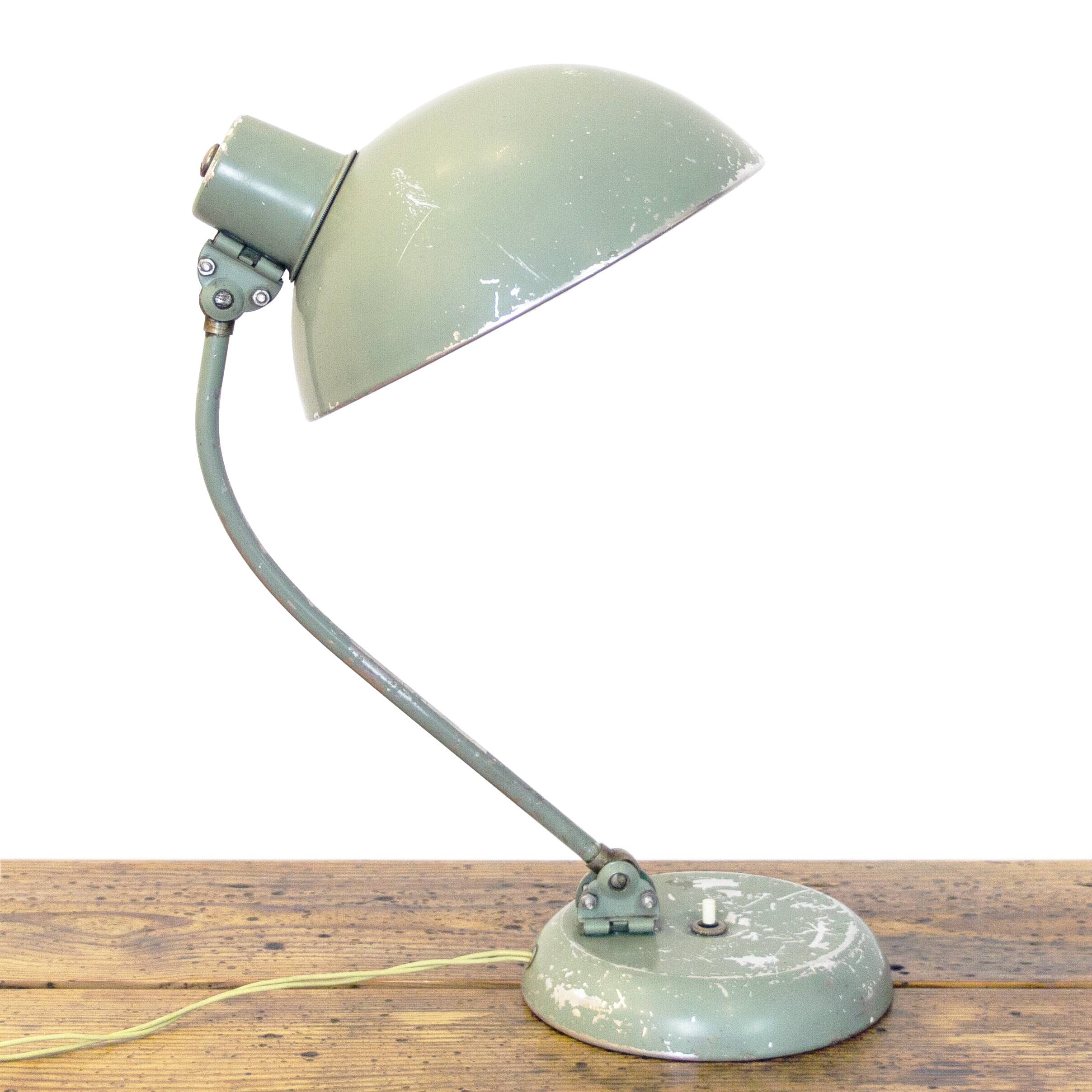 Lampe de bureau industrielle allemande