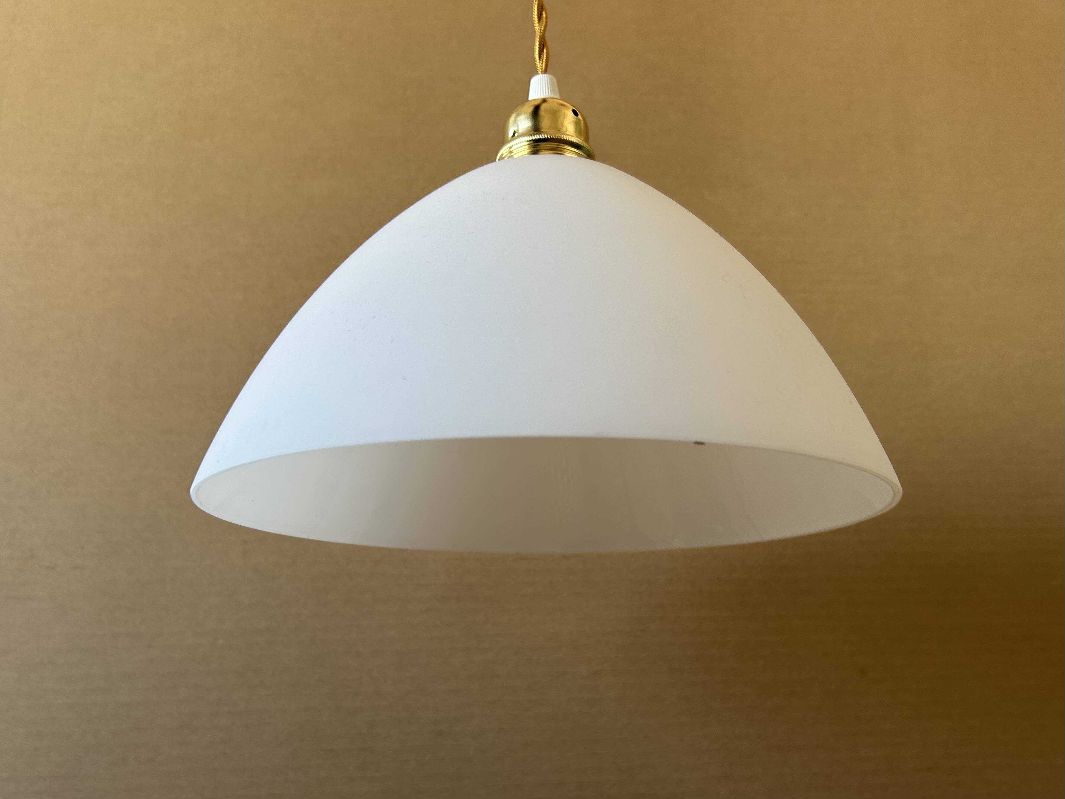 Suspension opaline D26cm