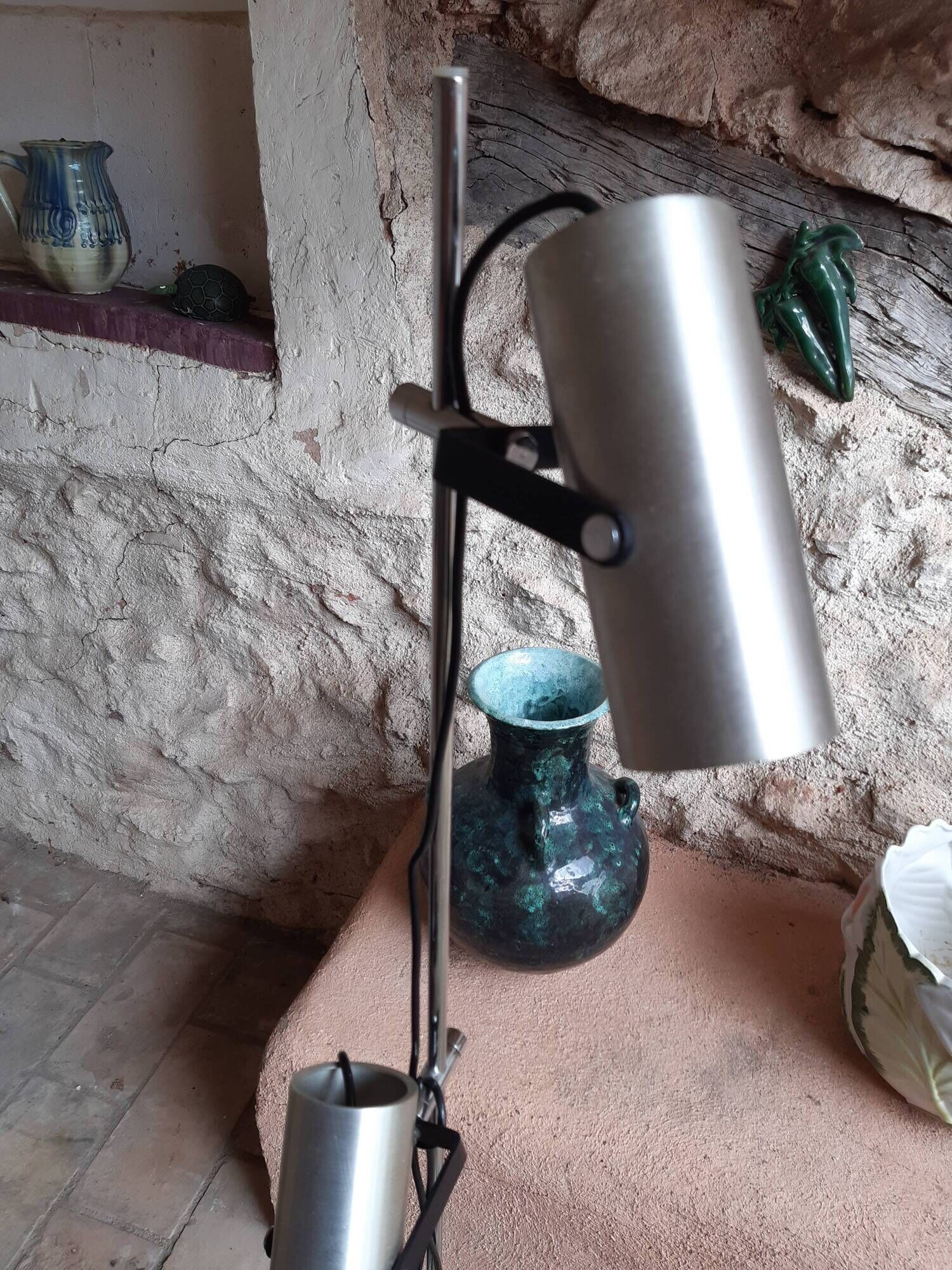 Vintage Maria Pergay or Alain Richard Floor Lamp